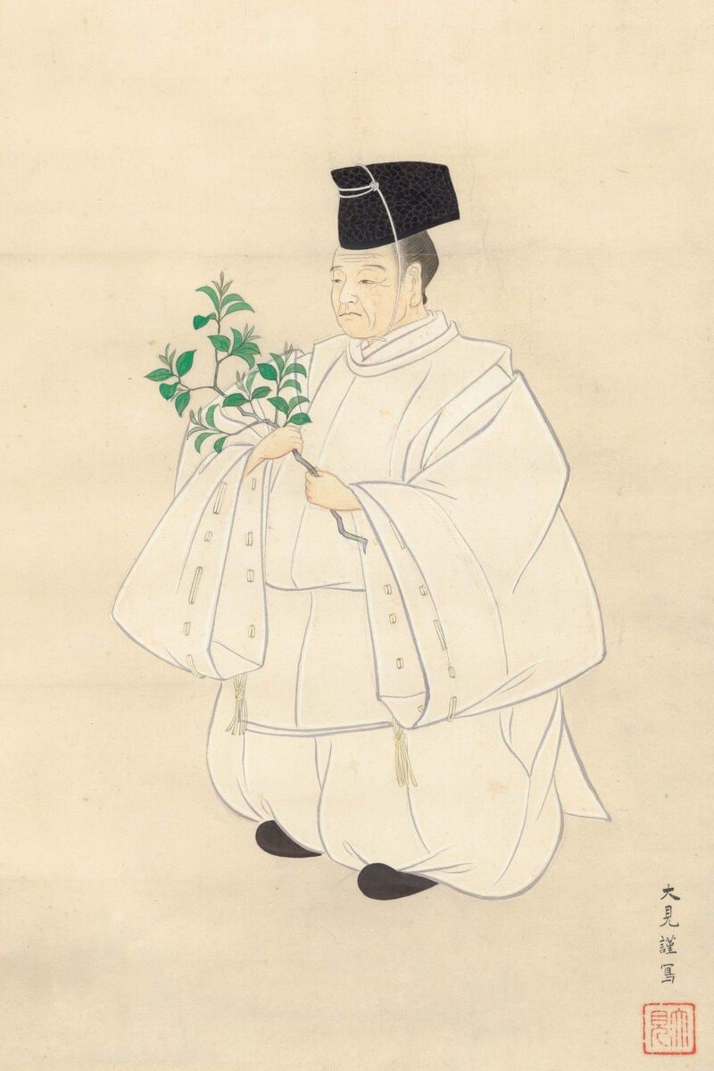 永谷宗七郎の肖像画