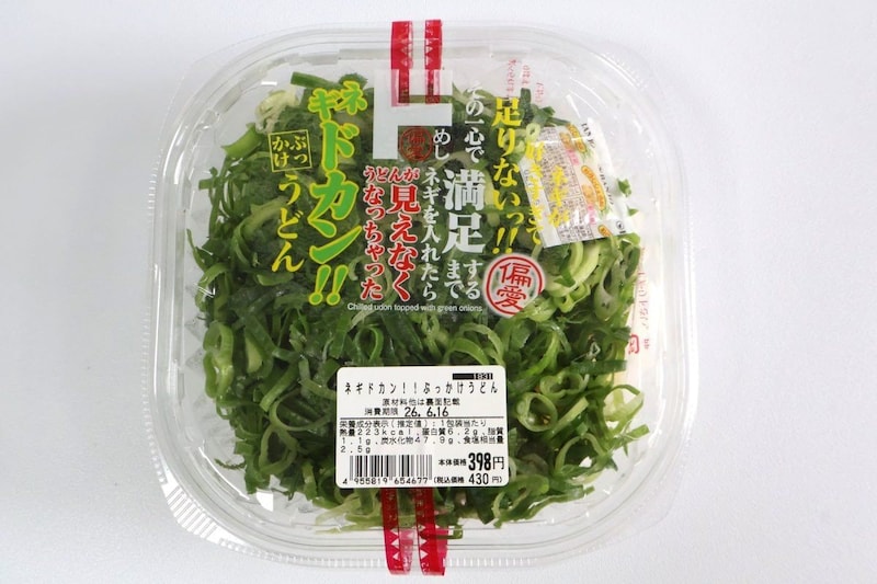偏愛めし　「ネギドカン！！ぶっかけうどん」