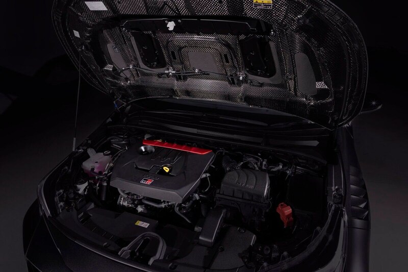 1.6L直3ターボエンジンは最大トルクをGRカローラの400Nmから415Nmへとアップ