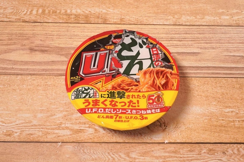 日清焼そばU.F.O. だしソースきつね焼そば