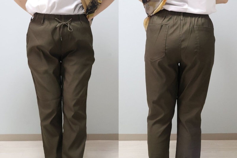 ウエストが気になる場合はトップスをふんわりかぶせよう