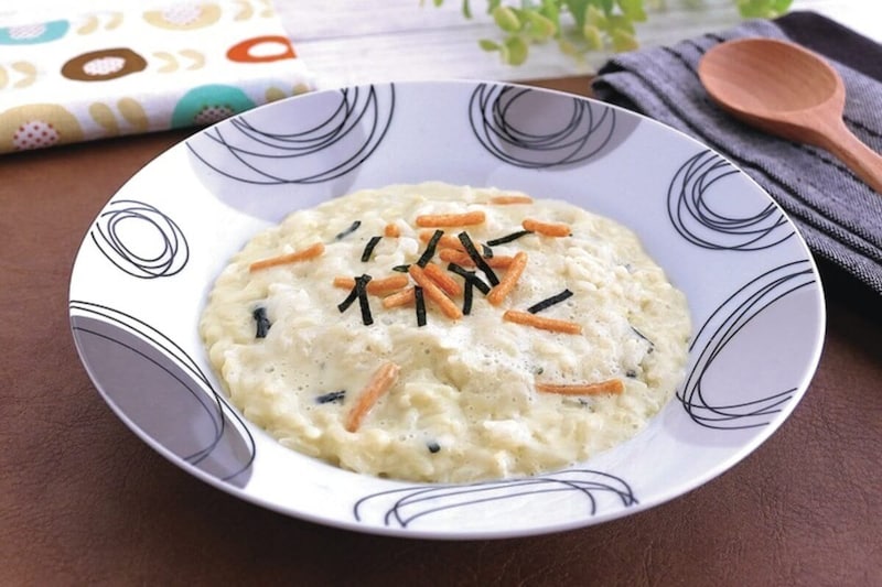 チンして混ぜるとリゾット風に
