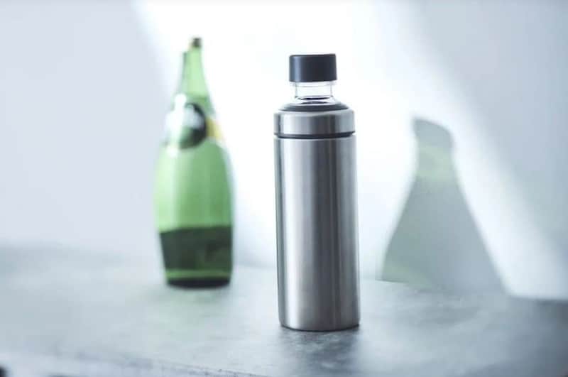 ステンレス 炭酸にも使える 保冷ボトル 600mL