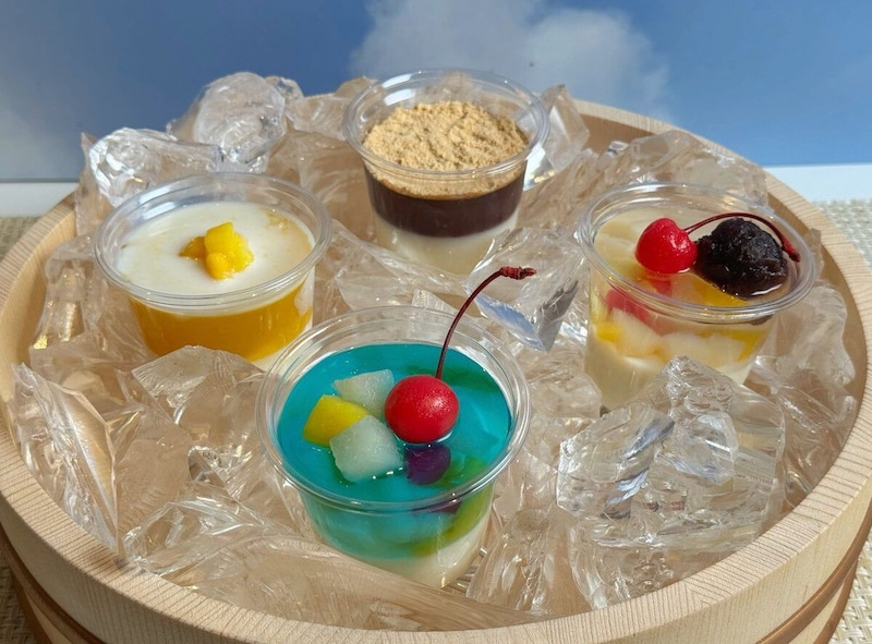 【まさかのうどんプリン!?】丸亀製麺「ひんやりもちぷる」全4種を実食!290円の神コスパ極上スイーツ