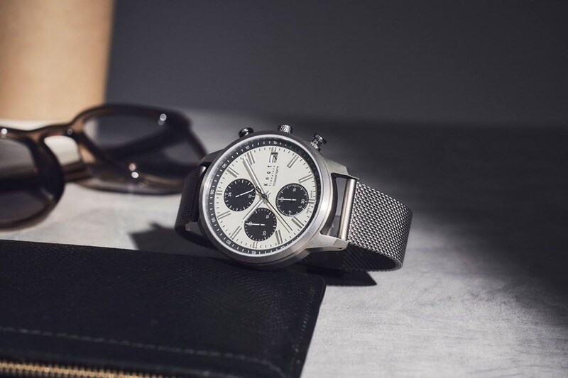 Maker's Watch Knotのチタニウムソーラークロノグラフ「TSC-40」