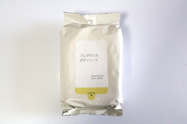 無印良品　フレグランスボディシート
