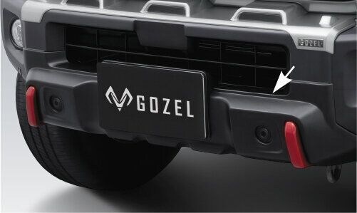 GOZELフロントバンパーアンダーガーニッシュ