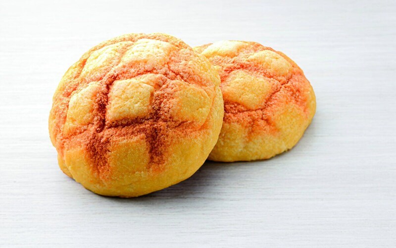 お店で焼いたふんわりメロンパン