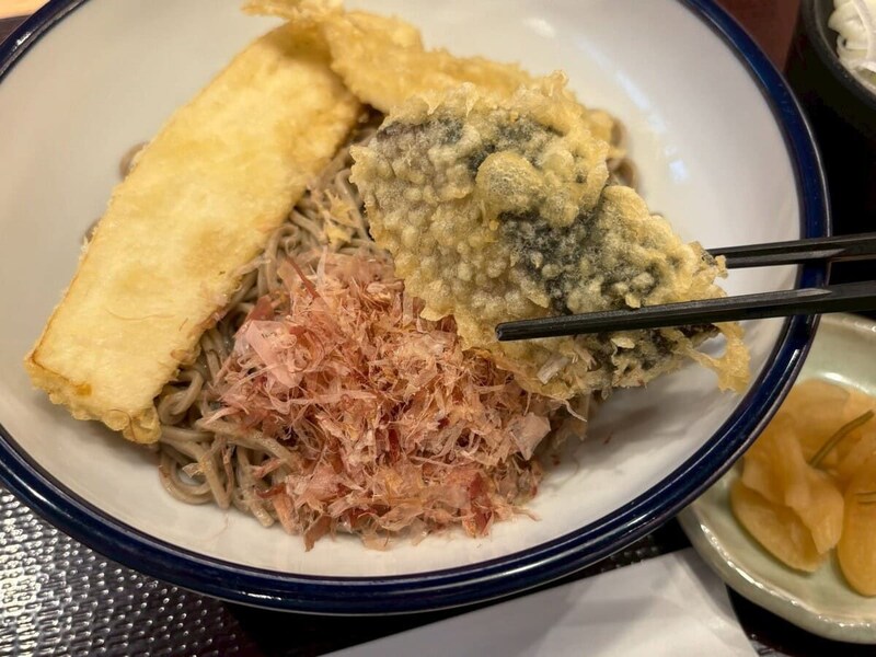 香り高くて味が濃い「鰹のたたき天ぷら」