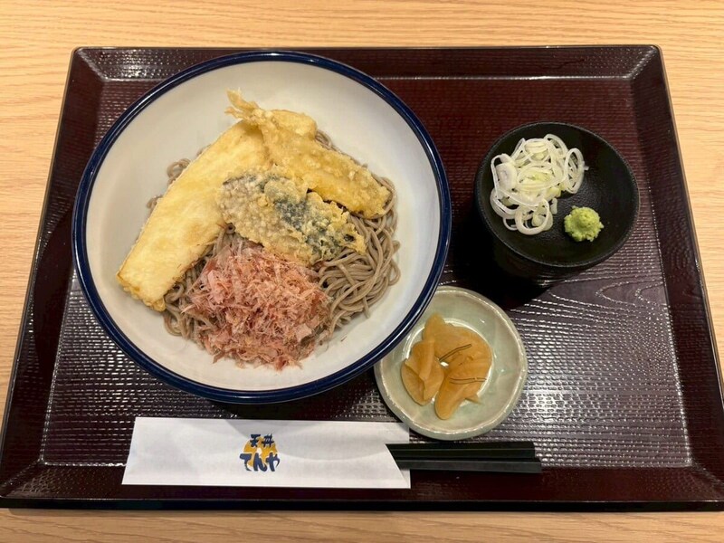てんや 鰹の冷やしそば