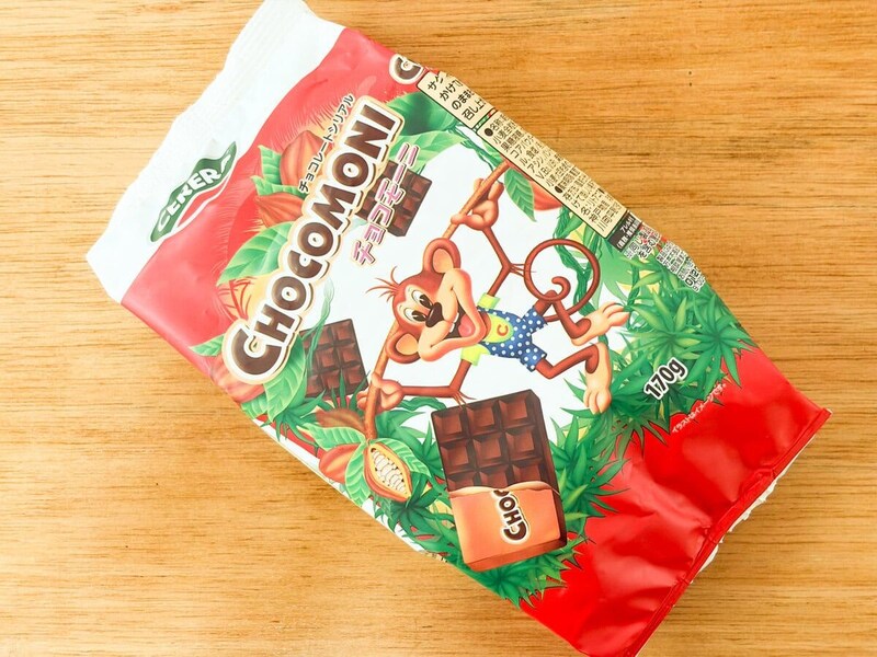 「チョコモーニ」の税込購入価格は3種の中でもっとも高価な173円ですが、170g入りなので実はミドルプライス