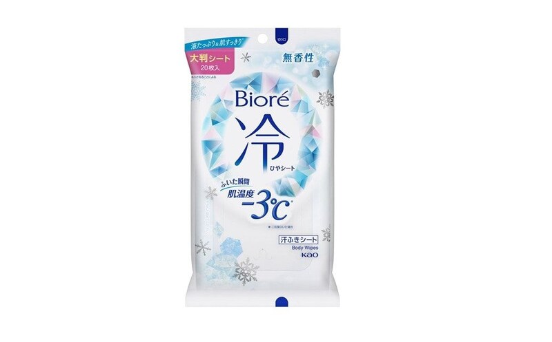 ビオレ
冷シート　無香性　20枚
￥467（税込）＊編集部調べ