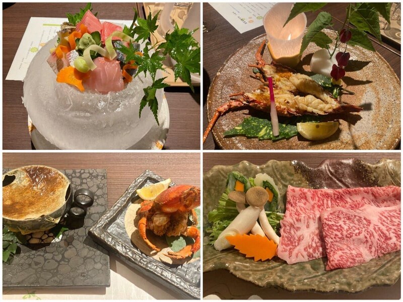 山水館 川湯みどりや、特選熊野会席