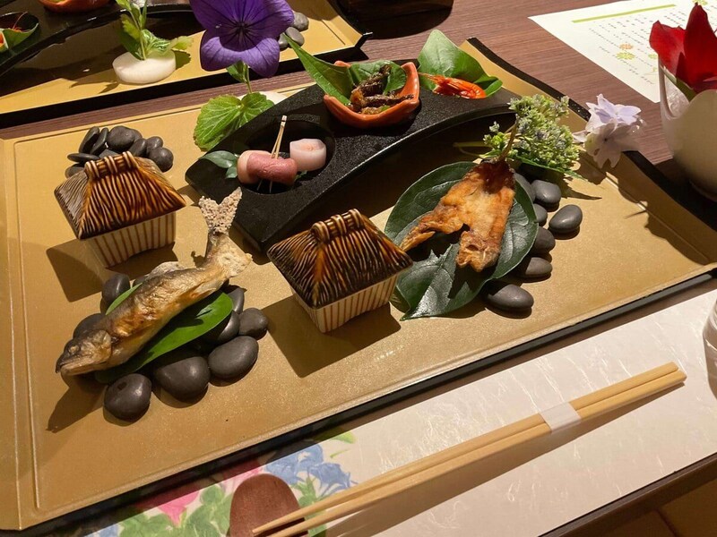 山水館 川湯みどりや、特選熊野会席