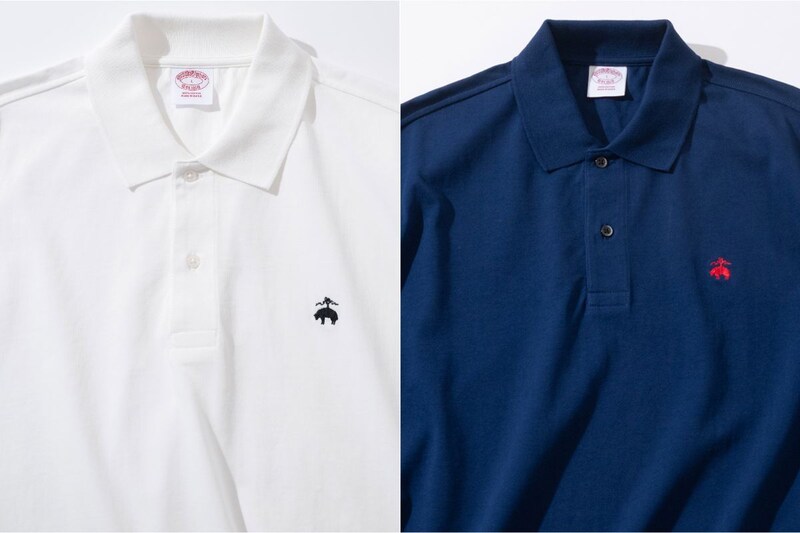ホワイトとネイビーは胸元の「Golden Fleece」刺しゅうの配色を変更