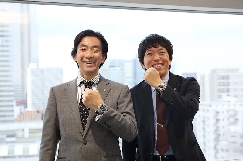 小島一泰さん（左）、黒羽晃洋さん（右）