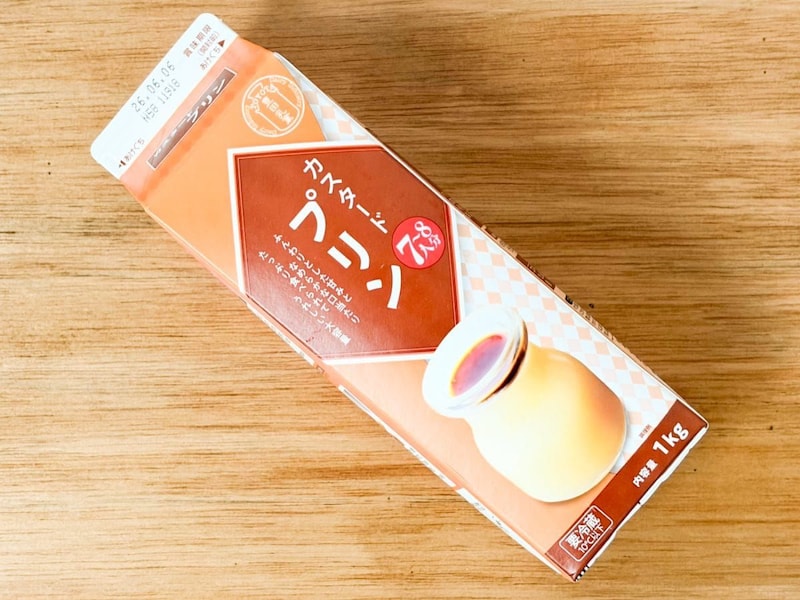 ふんわりとした甘味となめらかな口あたりたっぷり食べられてうれしい大容量