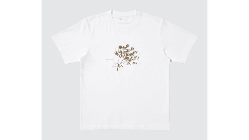 ユニクロ「PEACE FOR ALL チャリティTシャツ（隈研吾）」￥1,500