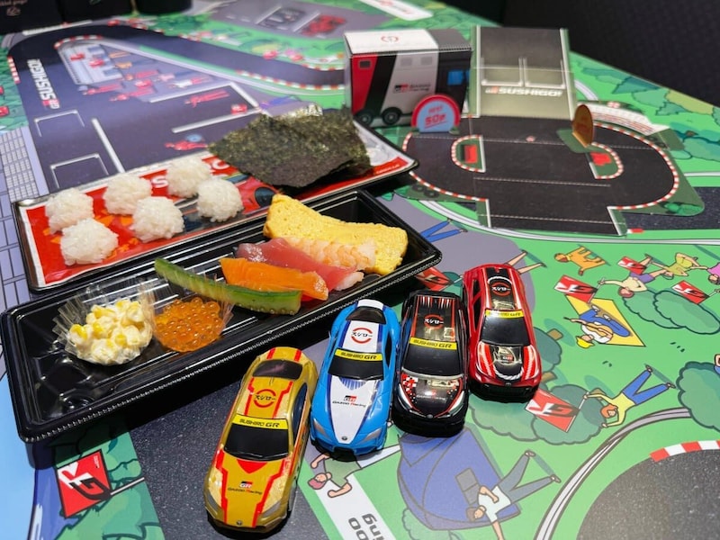 GAZOO Racing コラボ限定ミニカー&BOX付き つくローセット