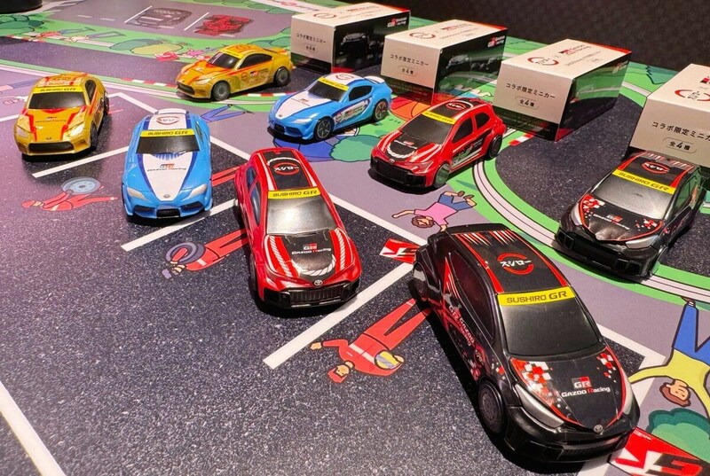 全種ゲットしたくなる！すしネタモチーフの「コラボ限定ミニカー」
