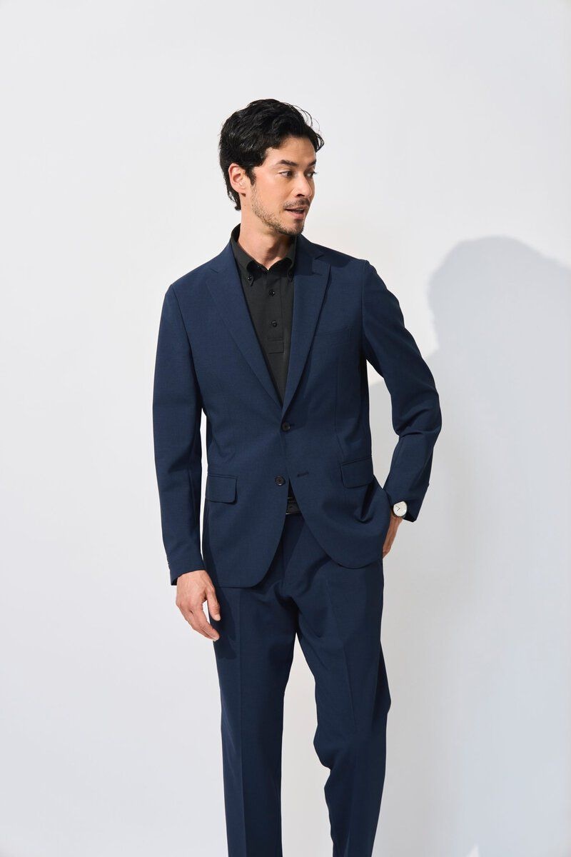 トップバリュ PEACEFIT COOL マジ楽 セットアップジャケット TV150AJR246　￥10,780 PEACEFIT COOL マジ楽 セットアップパンツ TV150ASR246　￥5,478