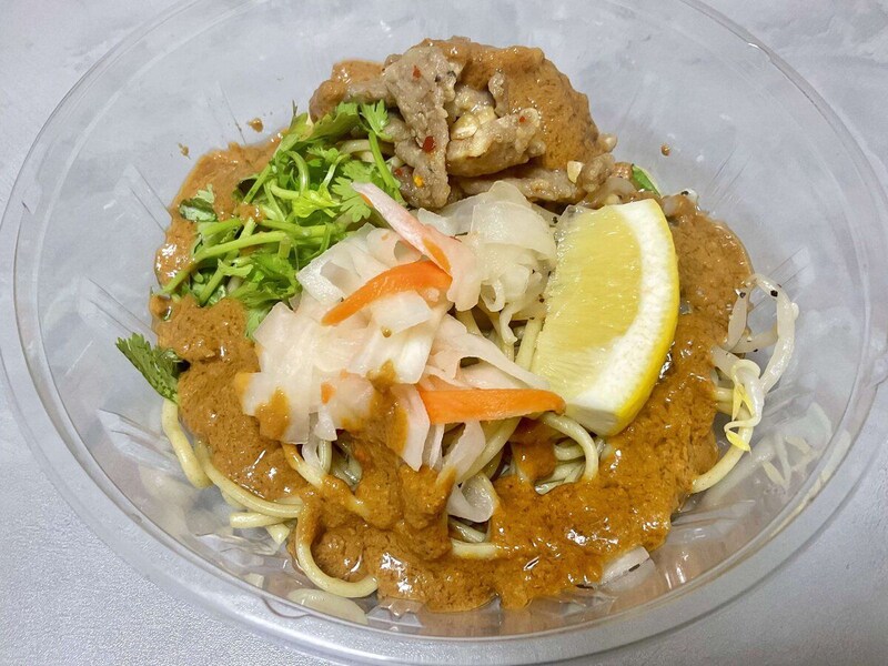 成城石井自家製、ベトナム風豚肉と香菜の冷製混ぜ麺（自家製麺使用）