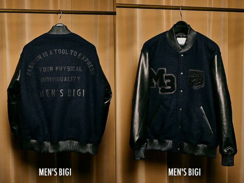 メンズビギ「MEN'S BIGI STADIUM JACKET 50th ANNIVERSARY SPECIAL MODEL」￥143,000