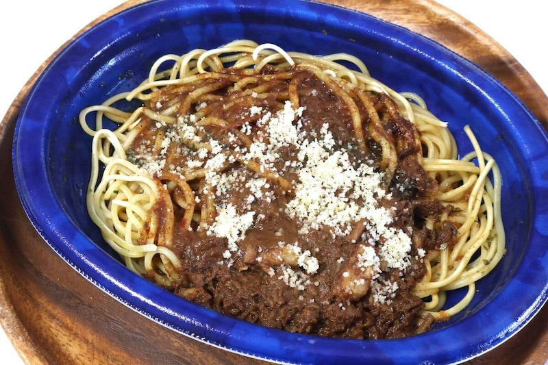 粉チーズをかけるとちょっとだけランクアップ
