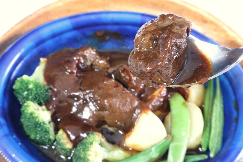 牛ほほ肉はたしかにほろほろ食感