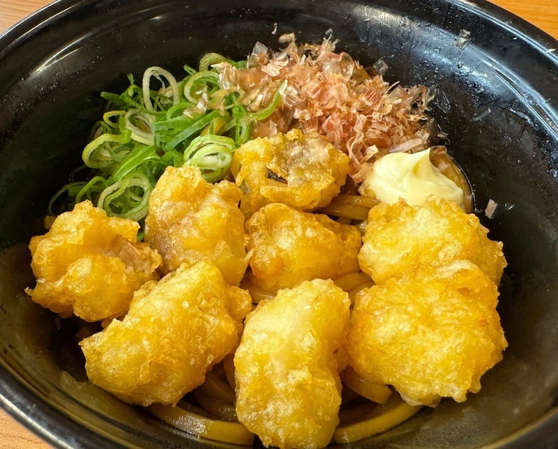 大ぶりの「たこ天」はゴロっと8つも入っていました