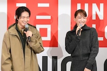 綾瀬はるか＆松下洸平 登壇！　10/24(金)オープン「UNIQLO UMEDA」スペシャルトークショー　松下「この梅田の店舗も盛り上がるといいな…」