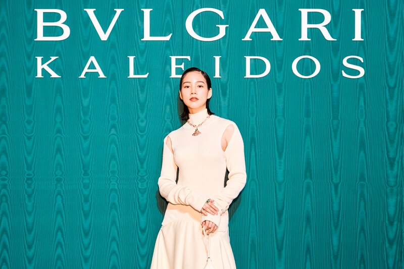 【のん】登場！　『ブルガリ カレイドス 色彩・文化・技巧』展　のん「どんどん表現を追求していきたい」