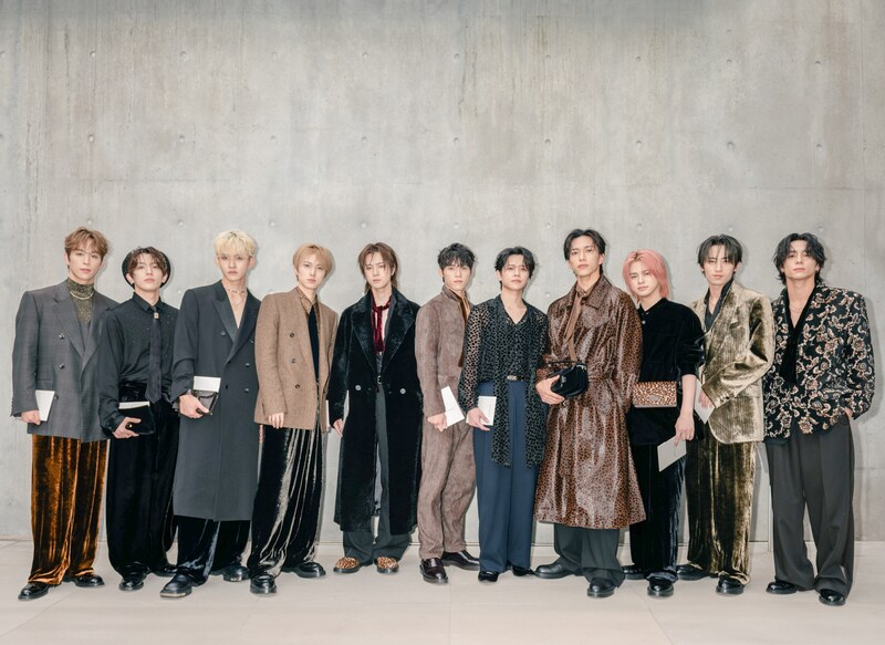 【INI】メンバー全員来場！　『エンポリオ アルマーニ 』2026年春夏コレクションショー！！　田島将吾「心に残る体験となりました」