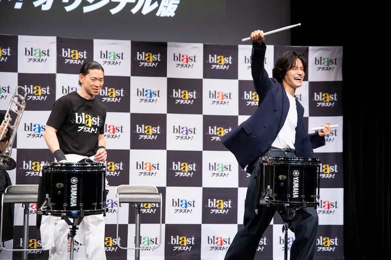 佐野晶哉(Aぇ! group)登場！　『blast ブラスト！』記者発表会　佐野「生で観るからこそ人生が変わるような衝撃があります」