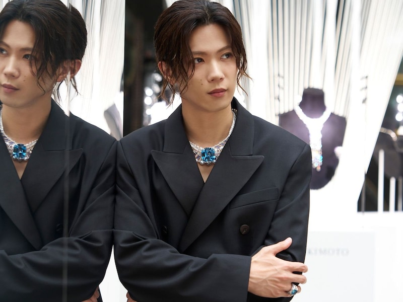 神宮寺勇太(Number_i)来場! 『MIKIMOTO』 【ハイジュエリーコレクション】