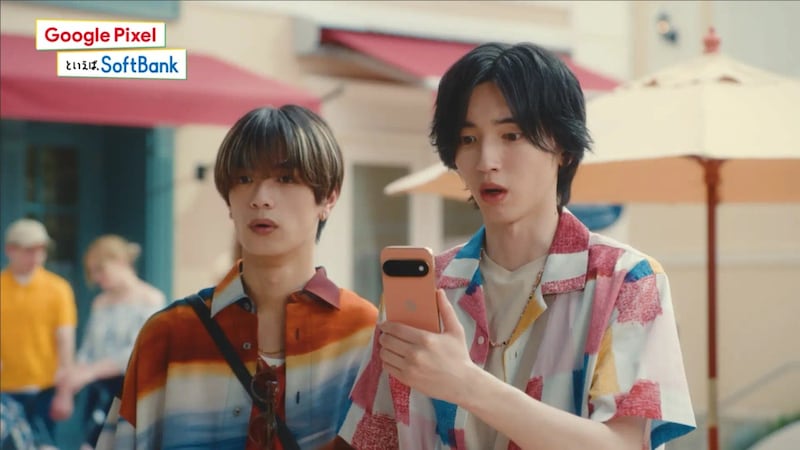 【なにわ男子】出演！　『Google Pixel といえば、SoftBank』新CM＆メイキング公開！　道枝駿佑「(今年の夏)かき氷を食べたいです」