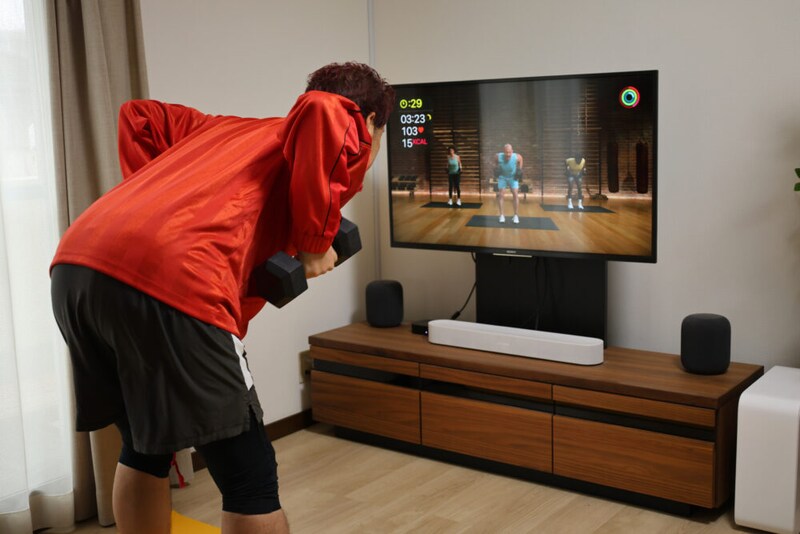 Apple Fitness+継続してる？　頑張ったら筋肉痛に！