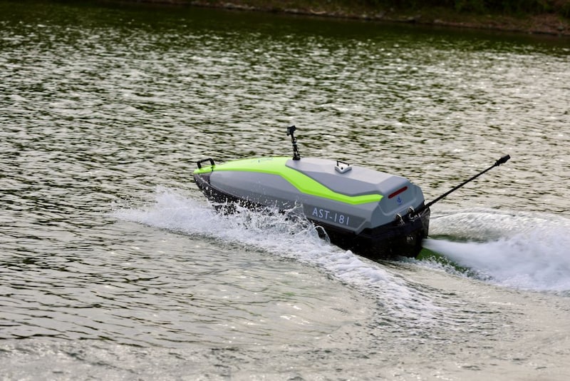 自動運転は、まず水上から！　エバーブルーテクノロジーズの水上ドローンのテストを取材