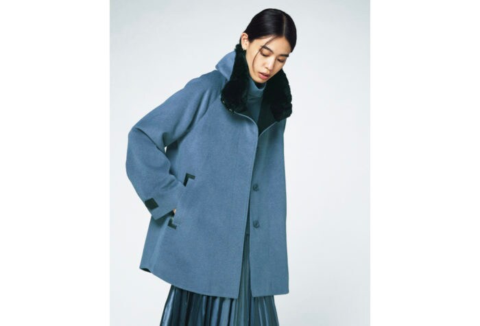 「K.T KIYOKO TAKASE」定番アイテム“アンゴラウールAラインショートコート”に2025新色が登場