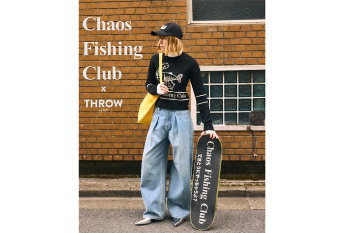 「THROW by SLY × Chaos Fishing Club」コラボアイテムを12月5日より発売