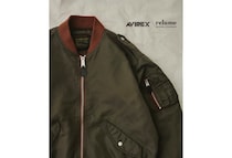 「AVIREX × JOURNAL STANDARD relume」別注したフライトジャケット『L-2B』を2026年1月中旬に発売