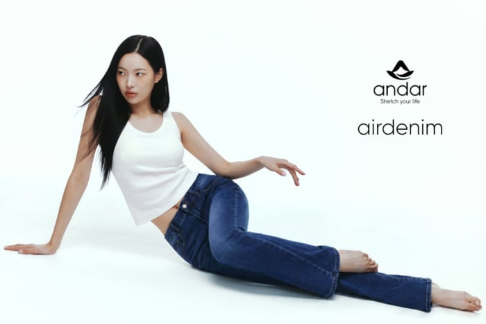 「andar」レギンスのような履き心地のairdenimを1月9日より発売開始