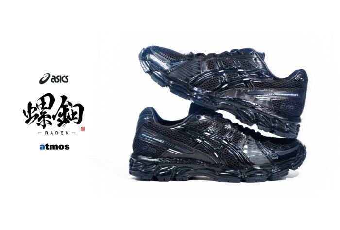 「atmos × ASICS SportStyle」日本の伝統工芸から着想を得た別注モデルの新作が2月13日発売