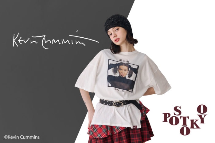 「PosTokyo × Kevin Cummins」コラボアイテムが2月26日より予約販売を開始