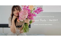 「Re:EDIT」ブランド誕生11周年を記念してモデル・佐田真由美が着用する最新LOOKを公開