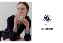 「MIESROHE × PETIT BATEAU」初となるコラボレーションアイテムが5月6日より発売開始