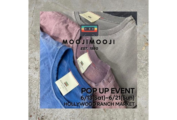 HOLLYWOOD RANCH MARKETが「mooji mooji」POP-UPイベントを開催