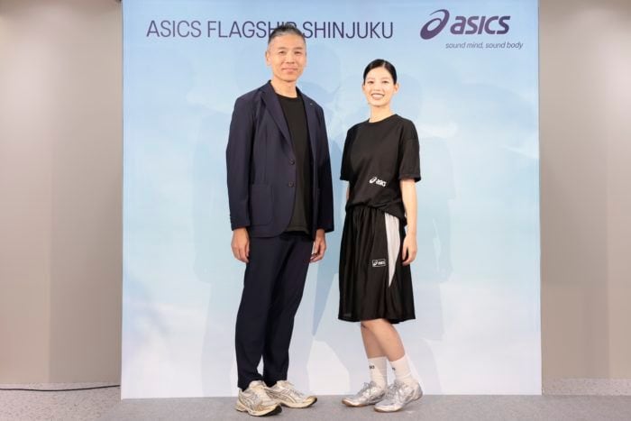 「ASICS FLAGSHIP SHINJUKU」オープン記念イベントに石井杏奈が登壇
