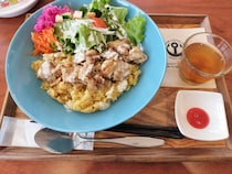一度食べたら癖になるチキンオーバーライス！『マザーポートコーヒー仙台本館3階店』~仙台市青葉区~