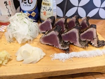 【仙台駅・居酒屋】目の前で藁焼きされる「カツオのたたき」を堪能♪　～居酒屋 矢三朗 新寺弐号館～